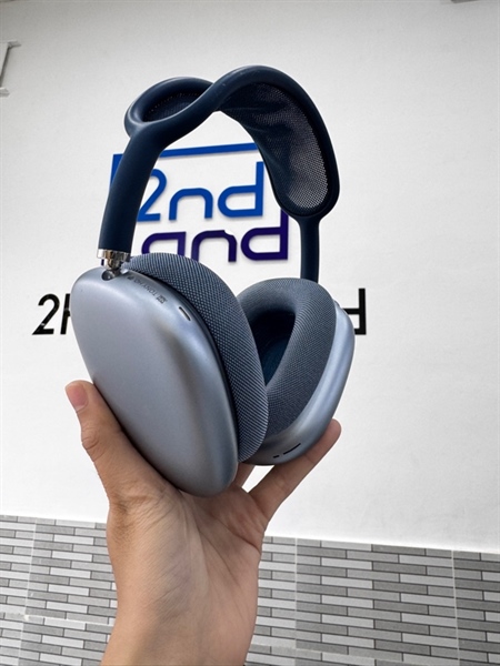 Tai nghe Airpods Max - Màu xanh - Bản khắc tên - Ngoại hình 96% - Đã thay đệm tai - Body 1