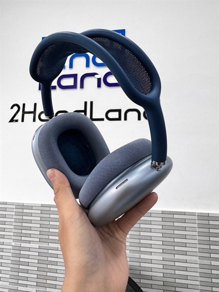 Tai nghe Airpods Max - Màu xanh - Bản khắc tên - Ngoại hình 96% - Đã thay đệm tai - Body 2