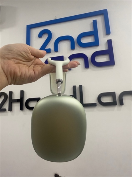 Tai nghe Airpods Max - Màu xanh lá nhạt - Ngoại hình 98% - Kèm túi đựng 2