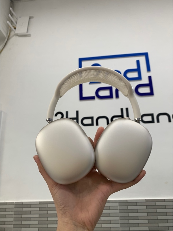 Tai nghe Airpods Max Type C - Màu be - Ngoại hình: 97% - Đệm tai ố nhẹ, mất tìm - Body