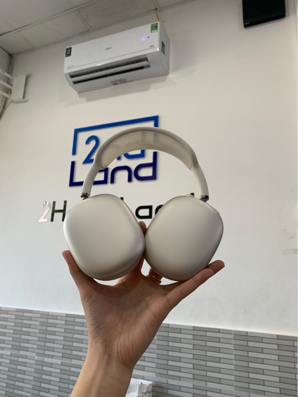 Tai nghe Airpods Max Type-C - Màu Starlight - Ngoại hình: 98% - Body