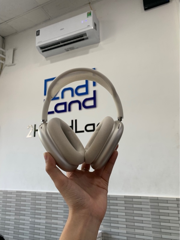Tai nghe Airpods Max Type-C - Màu Starlight - Ngoại hình: 98% - Body