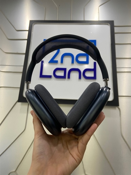 Tai nghe Airpods Max Type C - Màu xanh đen - Ngoại hình: 98% - Kèm bao da