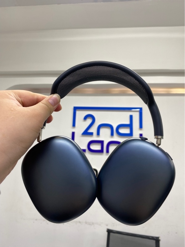 Tai nghe AirPods Max USB-C 2024 (Model A3184) - Màu xanh - Ngoại hình 98% - Kèm ốp bao da