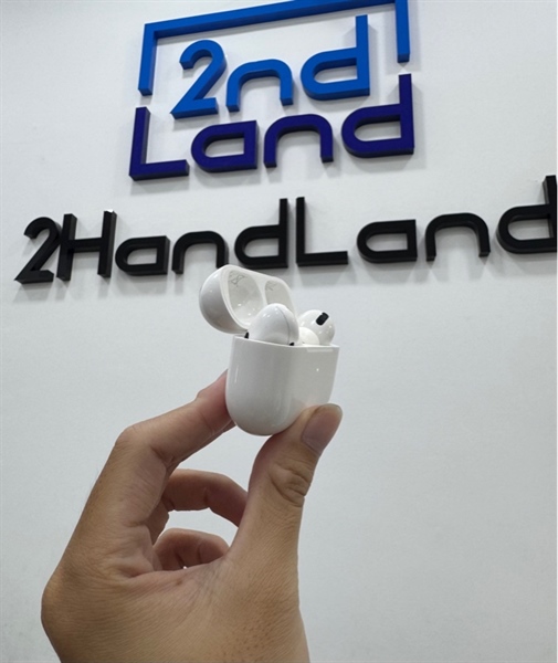 Tai nghe Airpods Pro 1 - Có tìm - Màu trắng - Ngoại hình 98% - Tai phải xuyên âm rè nhẹ - Body 2