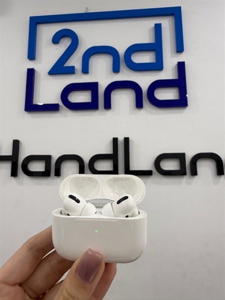Tai nghe Airpods pro 1 - Màu trắng - Ngoại hình 97% - Chống ồn tai trái hở nhẹ - Body 1