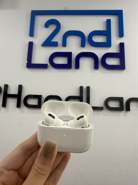 Tai nghe Airpods pro 1 - Màu trắng - Ngoại hình 97% - Lỗi xuyên âm chống ồn 2 tai - Box 2