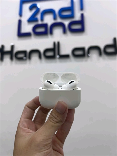 Tai nghe Airpods Pro 1 - Màu trắng - Ngoại hình 98% - Mất tìm - Kèm case 1