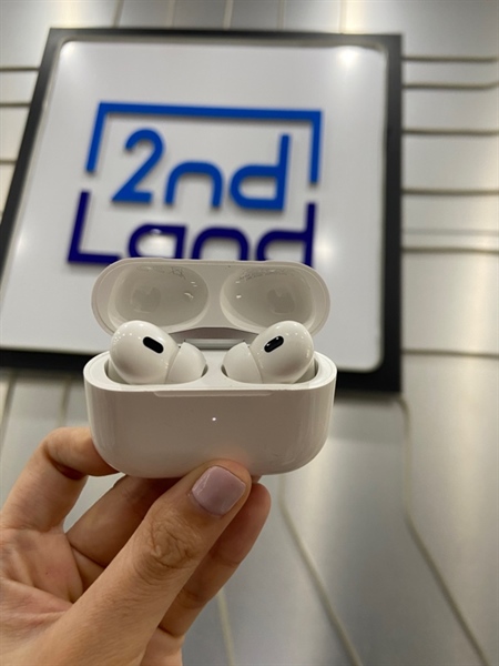 Tai nghe Airpods Pro 2 A3048 - Type C - Màu trắng - Ngoại hình: 98% - Body - Còn bảo hành đến 31/01/2026 1