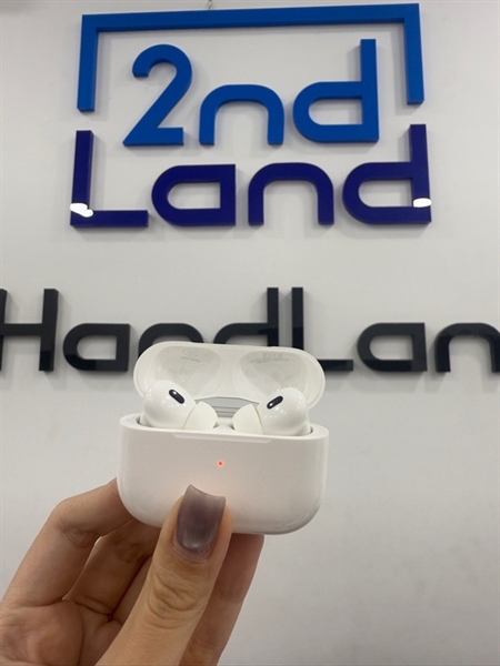 Tai nghe Airpods pro 2 bản lightning - Màu trắng - Ngoại hình 98% - Mất tìm - Body 1