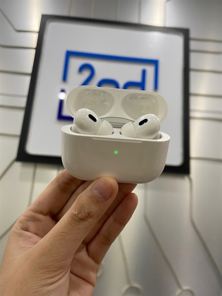 Tai nghe Airpods Pro 2 Lightning - Màu trắng - Ngoại hình: 97.5% - Kèm Box 2