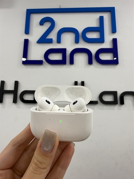 Tai nghe Airpods pro 2 lightning - Màu trắng - Ngoại hình 97% - Case trầy - Body 1