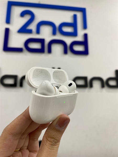 Tai nghe Airpods pro 2 lightning - Màu trắng - Ngoại hình 97% - Case trầy - kèm sạc 3