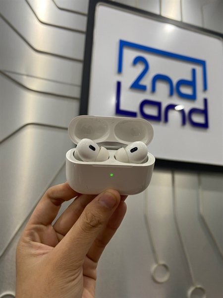 Tai nghe Airpods Pro 2 Lightning - Màu trắng - Ngoại hình: 97% - Kèm Box 2