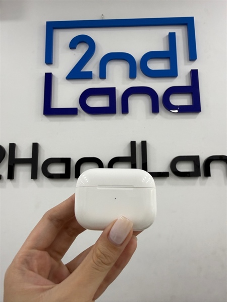 Tai nghe Airpods pro 2 lightning - Màu trắng - Ngoại hình 97% - Tai phải cấn nhẹ , case trầy , mất tìm - Body