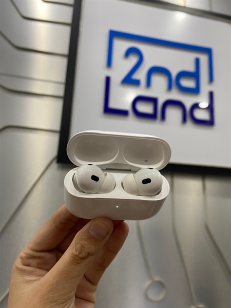 Tai nghe Airpods Pro 2 Lightning - Màu trắng - Ngoại hình 98% - Mất tìm - Body 1