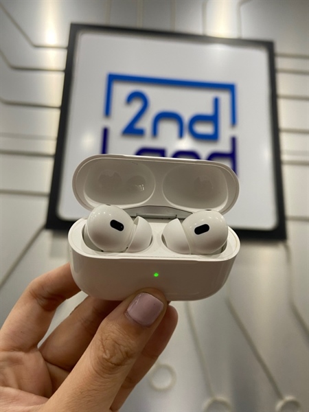 Tai nghe Airpods Pro 2 Lightning - Màu trắng - Ngoại hình: 98% - Mất tìm - Kèm Box 1