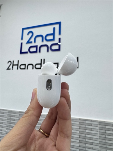 Tai nghe Airpods Pro 2 Type C - Màu trắng - Ngoại hình 98% - Body 2
