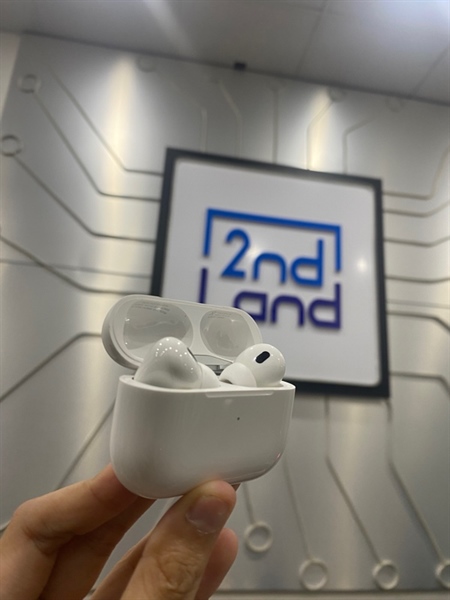 Tai nghe Airpods Pro 2 Type C - Màu trắng - Ngoại hình: 98% - Body - Còn bảo hành hãng đến 01/05/2025 3