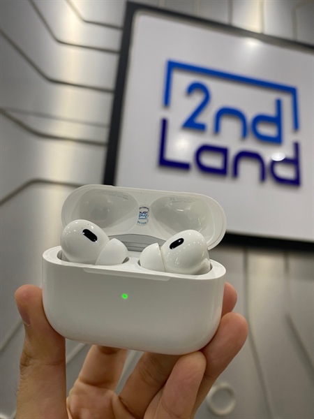 Tai nghe Airpods Pro 2 Type C - Màu trắng - Ngoại hình: 98% - Body - Còn bảo hành hãng đến 21/08/2025 1