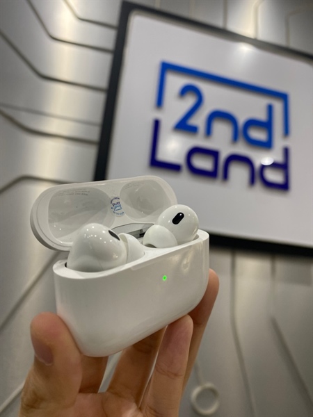 Tai nghe Airpods Pro 2 Type C - Màu trắng - Ngoại hình: 98% - Body - Còn bảo hành hãng đến 21/08/2025 2