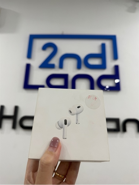 Tai nghe Airpods pro 2 type C - Màu trắng - Ngoại hình 98% - Kèm Box , tuýp tai