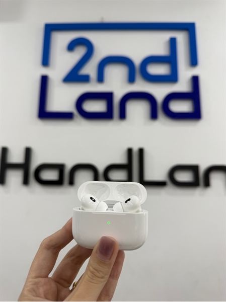 Tai nghe Airpods pro 2 type C - Màu trắng - Ngoại hình 98% - Kèm cáp sạc zin , đủ tuýp tai 1