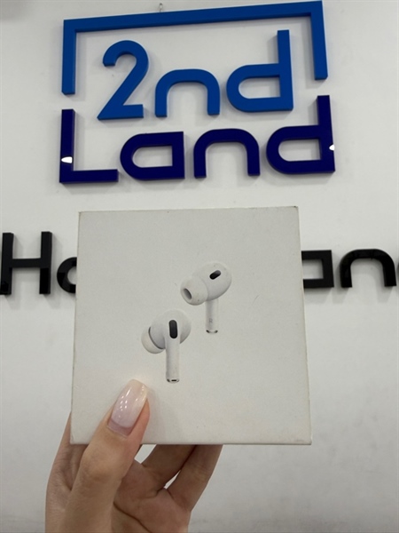 Tai nghe Airpods pro 2 type C - Màu trắng - Ngoại hình 98% - tai nghe cấn - Kèm Box