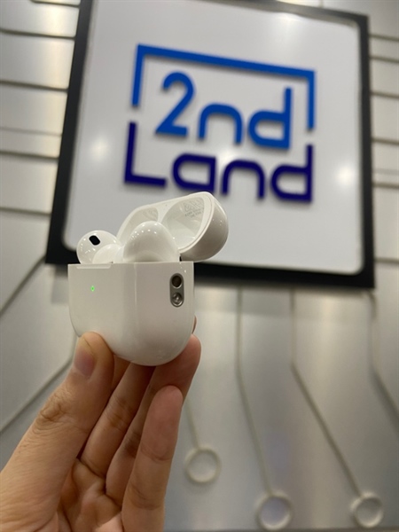 Tai nghe Airpods Pro 2 Type C - ZP/A - Màu trắng - Ngoại hình: 97.5% - Kèm Box + sạc - Còn bảo hành hãng đến T1/2026 2
