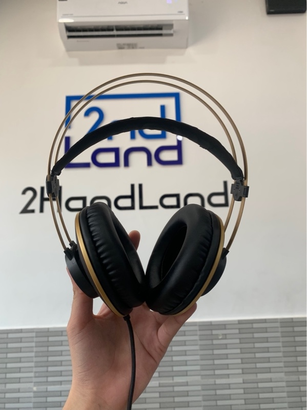 Tai nghe AKG K92 - Màu đen bạc - Ngoại hình: 97% - Fullbox
