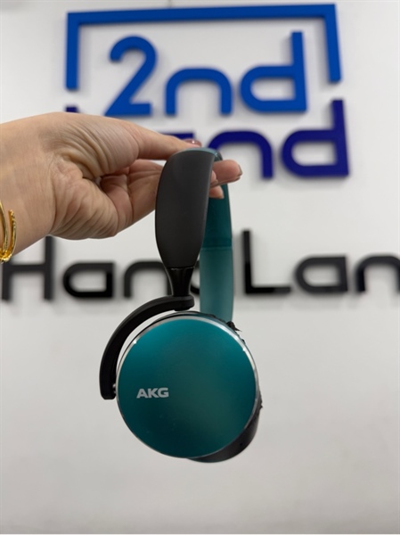 Tai nghe AKG Y500 - Màu xanh - Ngoại hình 98% - Tróc đệm tai - FullBox 2