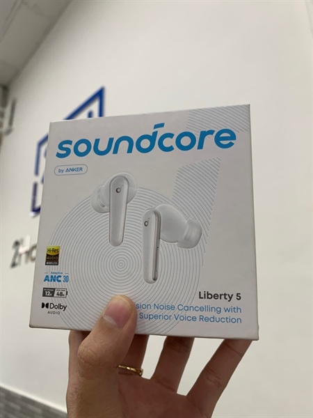 Tai nghe Anker Soudcore Liberty 5 - Màu trắng - Ngoại hình: 98% - Fullbox 3