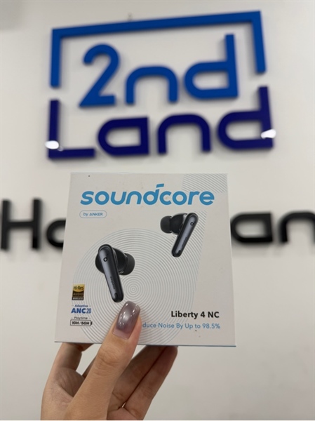 Tai nghe Anker Soundcore liberty 4 NC - Màu đen - Ngoại hình 97% - Xước nhẹ - Kèm Box