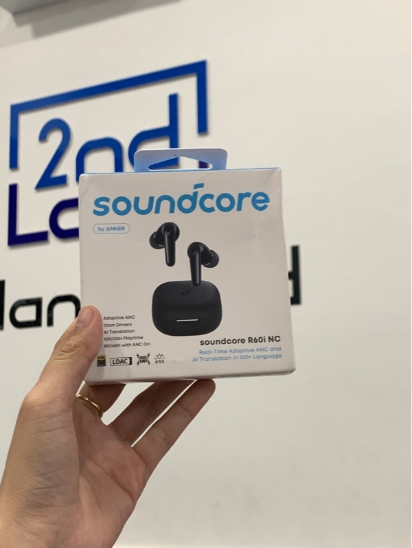 Tai nghe Anker Soundcore r60i nc - Màu đen - Newseal