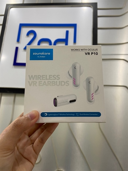 Tai nghe Anker Soundcore VRD10 - Màu trắng - Ngoại hình: 98% - FullBox