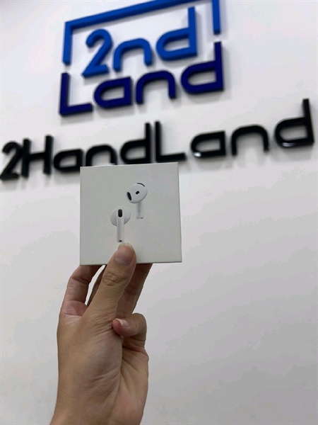 Tai nghe Apple AirPods 4 ANC chống ồn chủ động - Màu trắng - Ngoại hình 98% - Fullbox 3