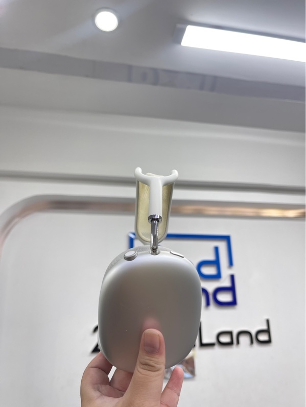 Tai nghe Apple AirPods Max Lightning - Màu trắng - Ngoại hình 97% - Ố vàng - Kèm case, box