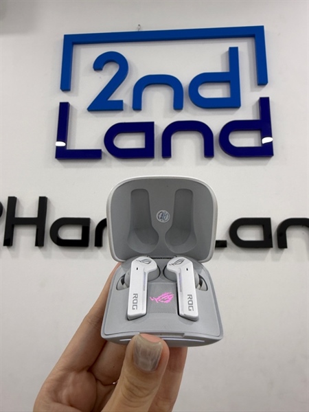 Tai nghe Asus Rog Cetra True Wireless - Màu trắng - Ngoại hình 98% - Case có vết cấn - FullBox 2