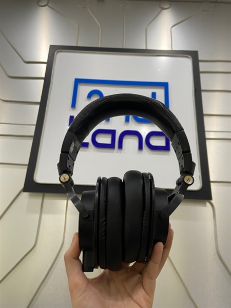 Tai nghe Audio-Technica ATH-M50X - Màu đen - Ngoại hình: 97% - Thiếu cổng nối 6.5mm, đã thay đệm - Body 1