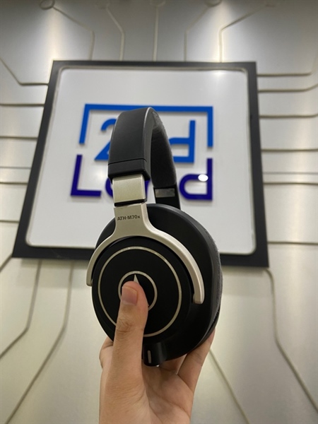 Tai nghe Audio Technica ATH M70X - Màu đen - Ngoại hình: 97% - Tróc da - Kèm túi + dây 1