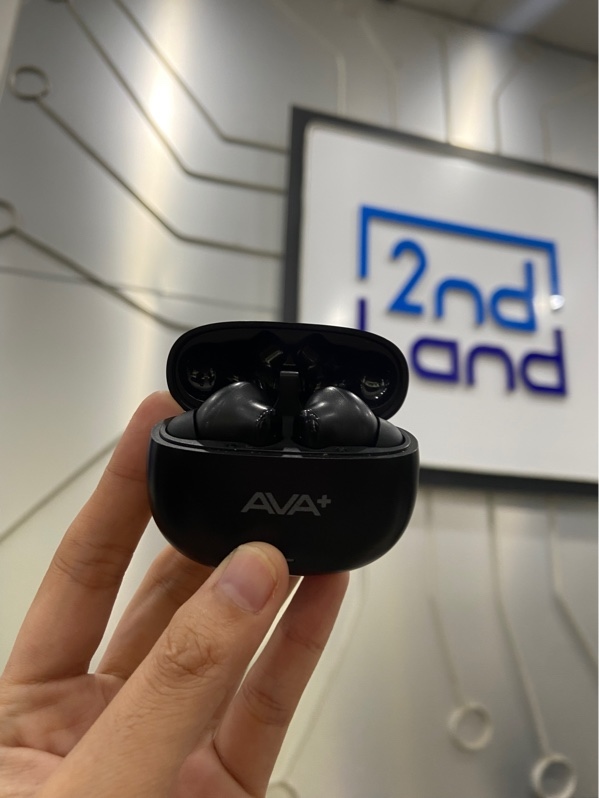 Tai nghe AVA+ True Wireless Earbuds - Màu đen - Ngoại hình: 97% - Xước - Kèm sạc
