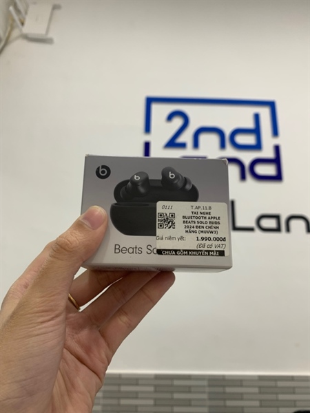 Tai nghe Beats Solo Buds - Màu đen - Ngoại hình: 98% - Box 3