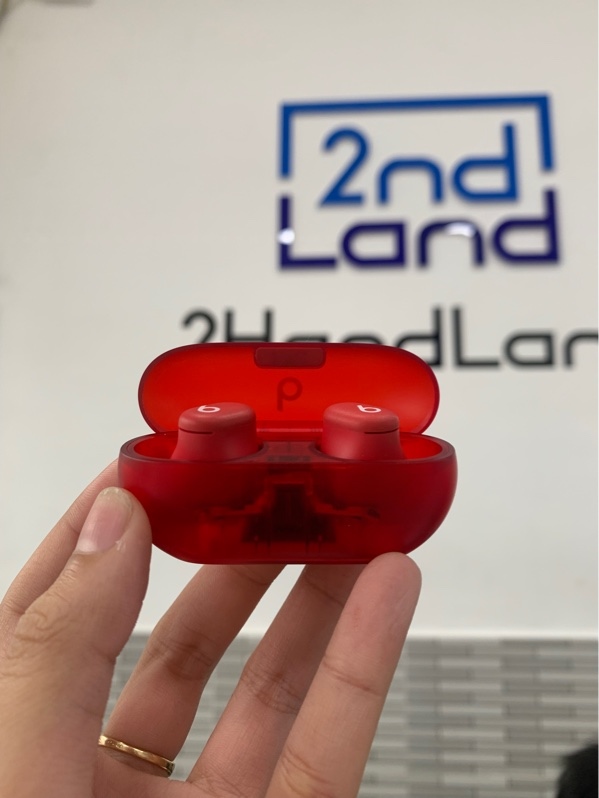 Tai nghe Beats Solo Buds - Màu đỏ - Ngoại hình: 98% - Body