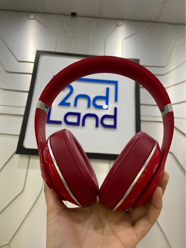 Tai nghe Beats Studio 2 - Màu đỏ - Ngoại hình: 97% - Mở max loa bị rè nặng - Body - Không bảo hành