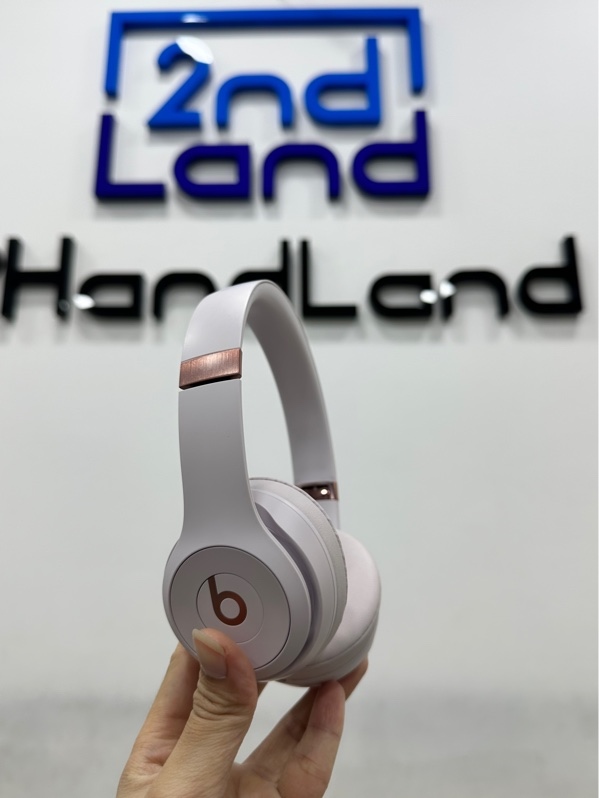 Tai nghe Bluetooth chụp tai Beats Solo 4 - Màu hồng - Ngoại hinh 97.5% - Fullbox
