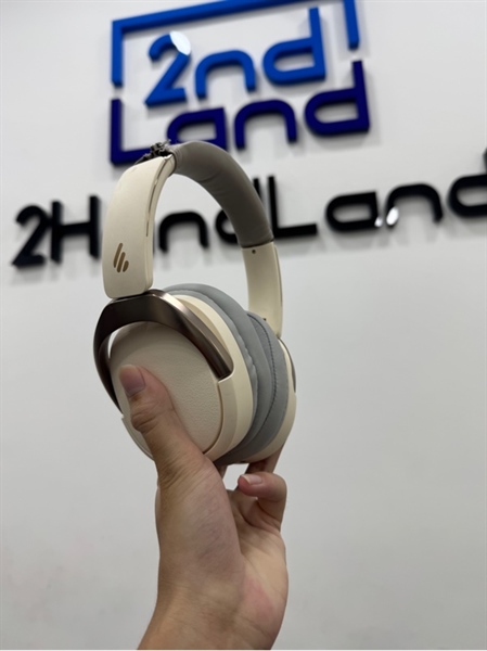 Tai nghe Bluetooth chụp tai Edifier WH950NB - Màu trắng - Ngoại hình 98% - Đã thay đệm da - Kèm túi đựng 1