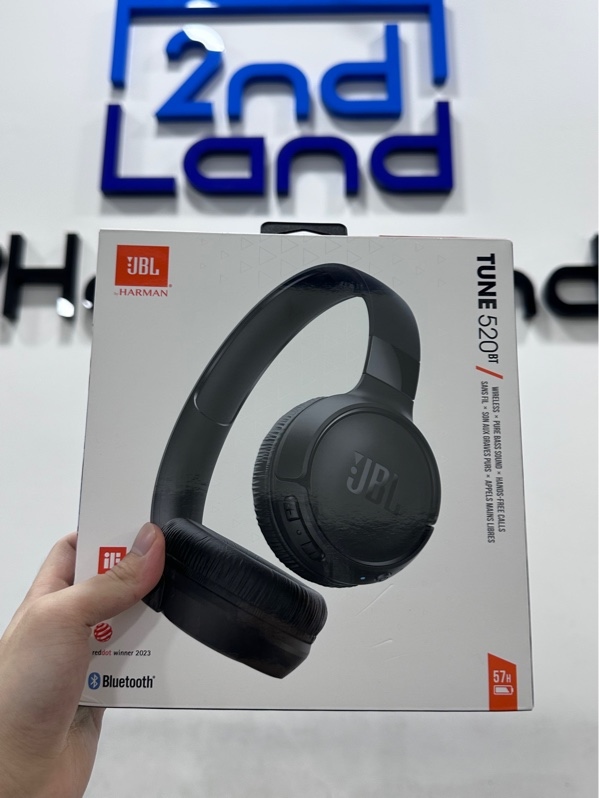 Tai nghe Bluetooth chụp tai JBL Tune 520BT - Màu đen - Newseal