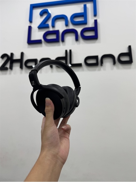 Tai nghe Bluetooth chụp tai Sennheiser HD350BT - Màu đen - Ngoại hình 97% - Bong da nhẹ - Body 1