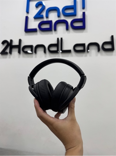 Tai nghe Bluetooth chụp tai Sennheiser HD350BT - Màu đen - Ngoại hình 97% - Bong da nhẹ - Body 2