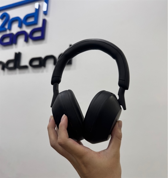 Tai nghe Bluetooth chụp tai Sony WH-1000XM5 - Màu đen - Ngoại hình 97% - Lỏng khớp đã sửa chữa khớp xoay - Body 2